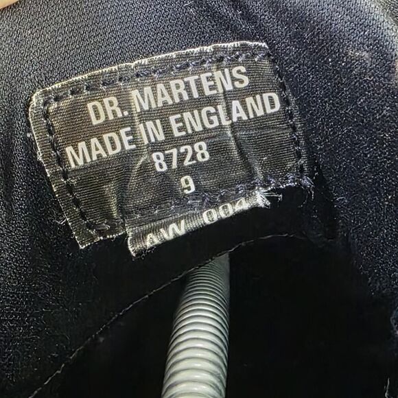 Dr Martens 8728 90s DM's Chunky Combat Boots England Sz 9 UK 10 US Platform Shoe - Picture 7 of 13